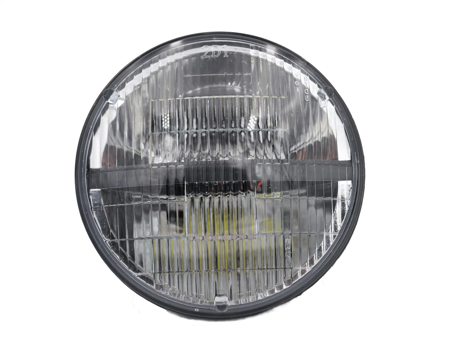 Rugged Ridge 12402.84 Sealed Beam LED Headlights,7In, Clear