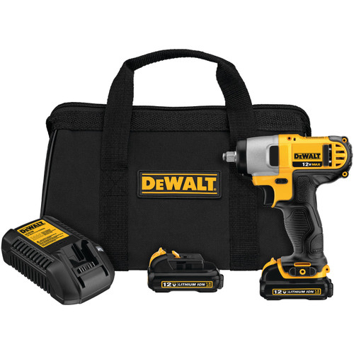 Dewalt DCF813S2 12V MAX* 3/8 in. Impact Wrench Kit