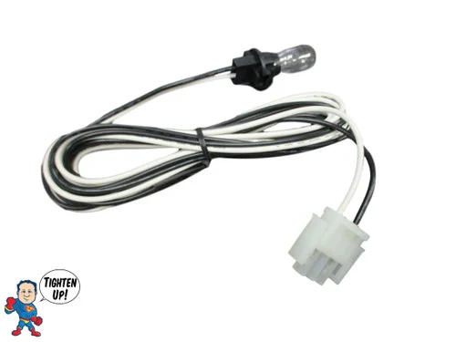 12V Hot Tub Light Assembly – 8 Foot Harness, Bulb & 3 Pin Amp Connector