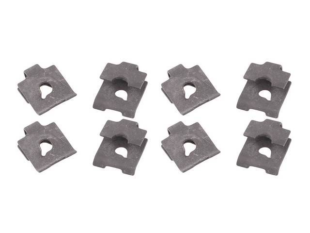 Headlight Door Spring Nut Kit