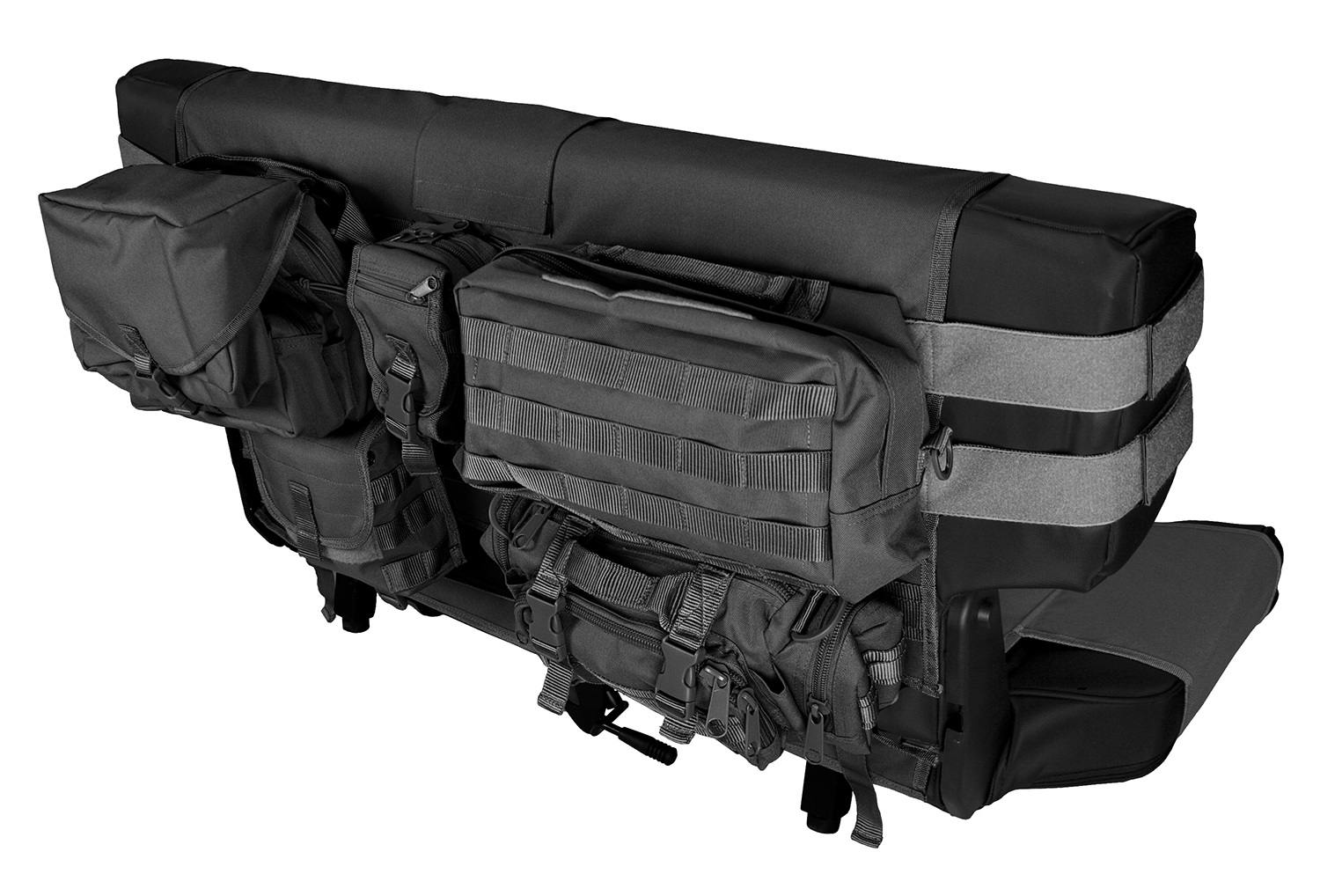 Rugged Ridge 13246.01 Rear Cargo Seat Cover, Black