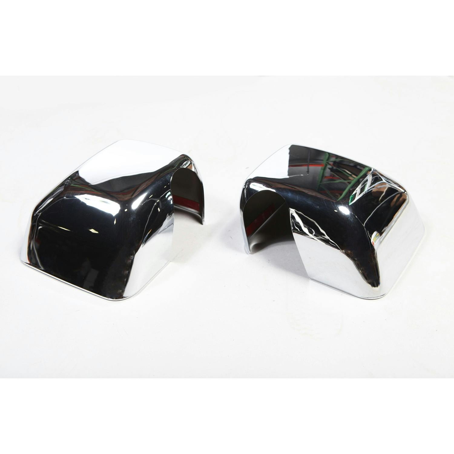 Rugged Ridge 13311.01 Mirror Covers, Chrome