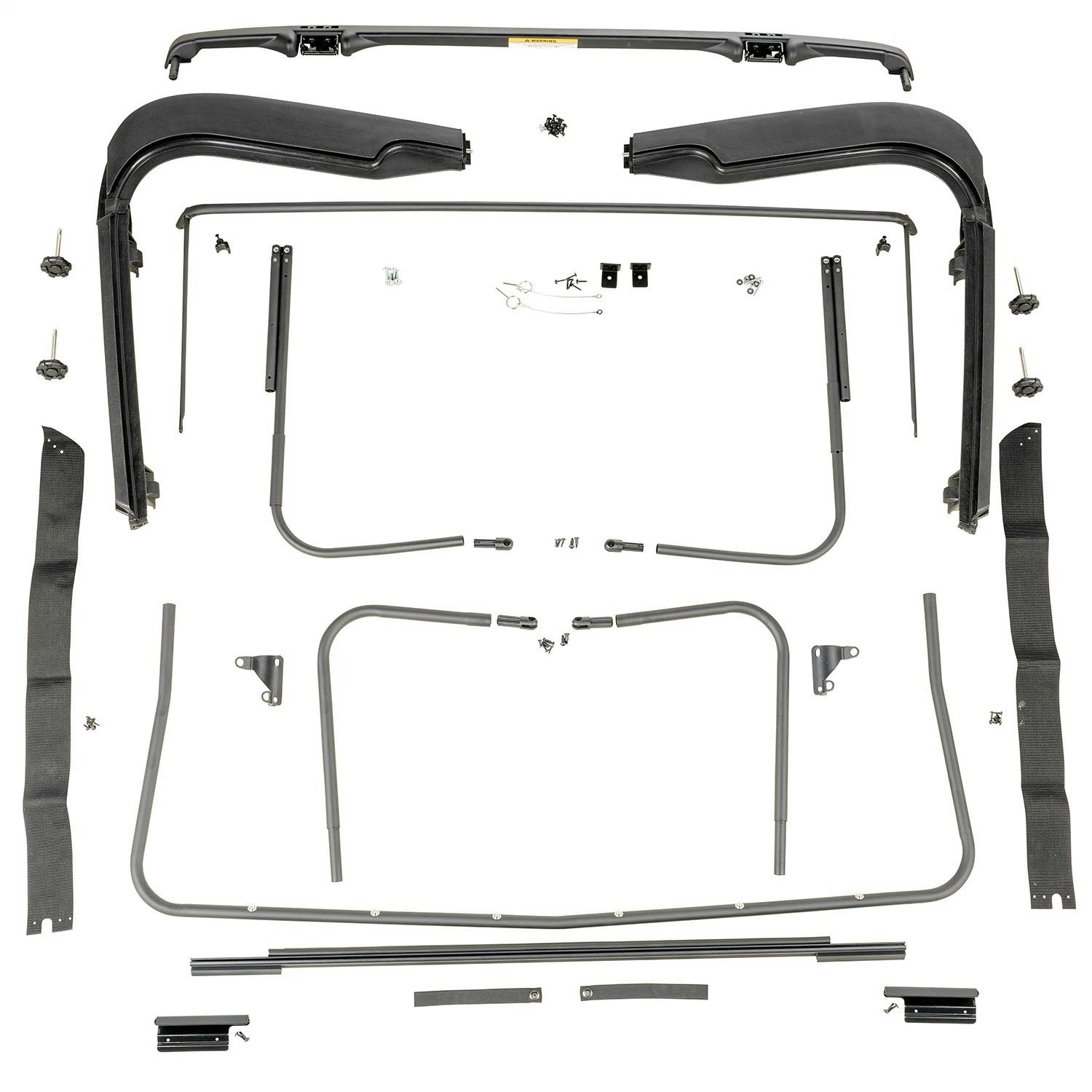 Rugged Ridge 13510.03 Factory Soft Top Hardware