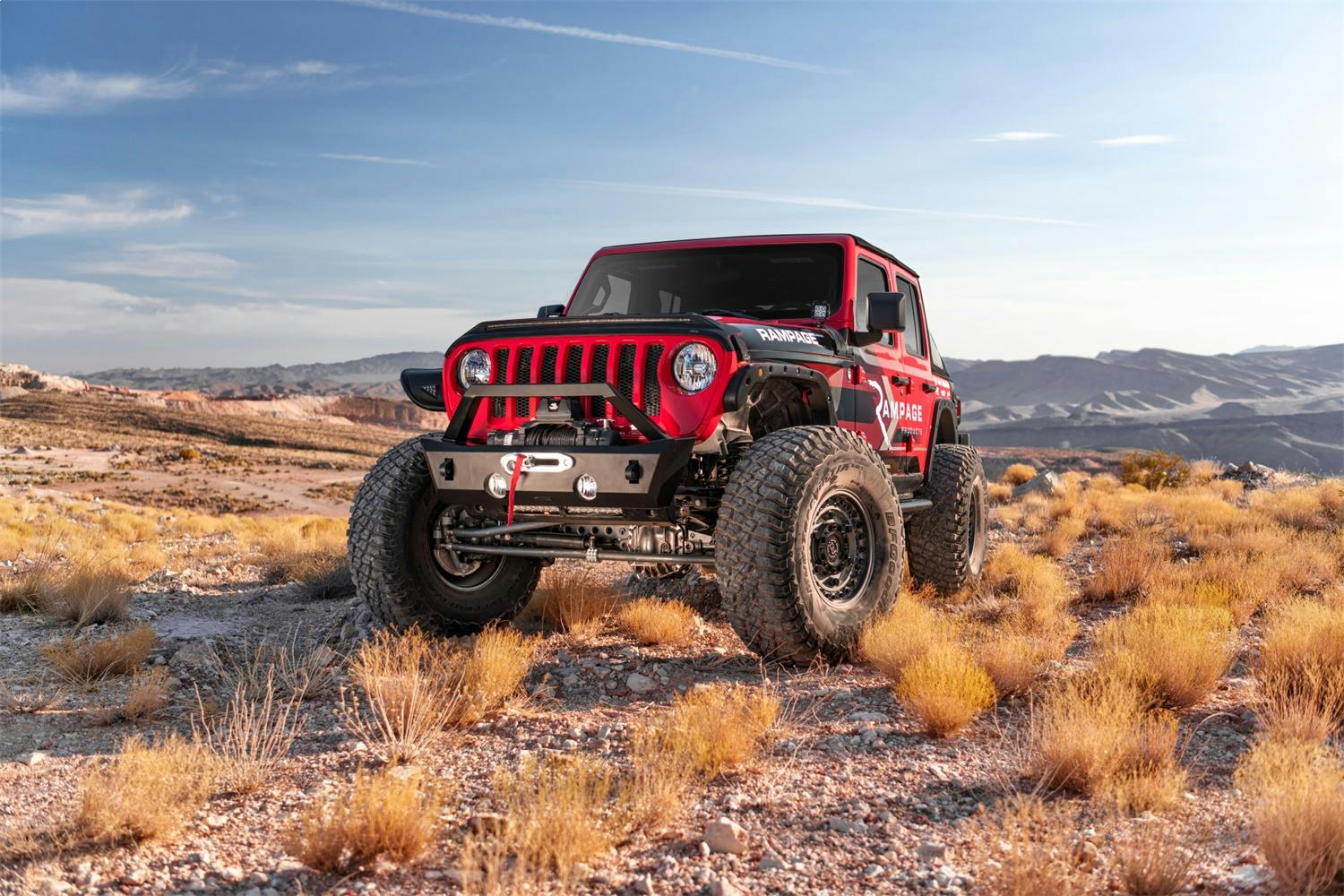 Rampage Products 139435 Frameless Trail Top Jeep Black Diamond