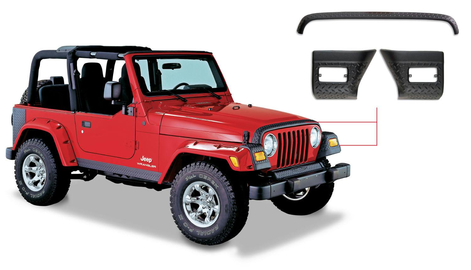 Bushwacker 14005 Trail Armor Hood Guard