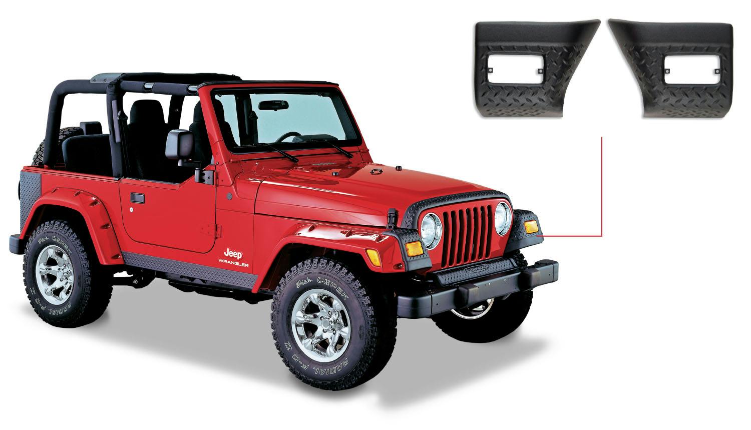Bushwacker 14007 Trail Armor Front Corner