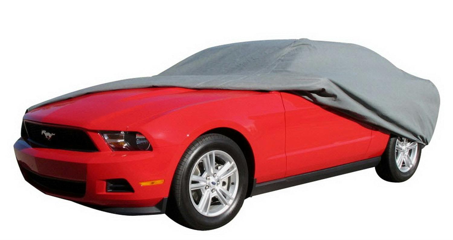 Rampage Products 1600 Custom Car Cover 4 Layer - Includes Lock, Cable, and Storage Bag