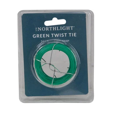 164′ Green All Purpose Twist Ties