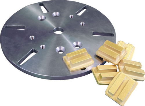 Diamond Core-Lock Inserts | Single Segment CORE-LOCK for HARD Concrete -150 Grit