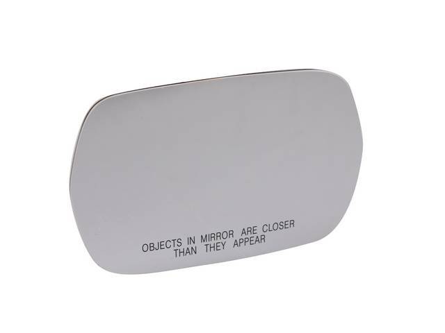 Outside Rearview Mirror Glass, RH, convex