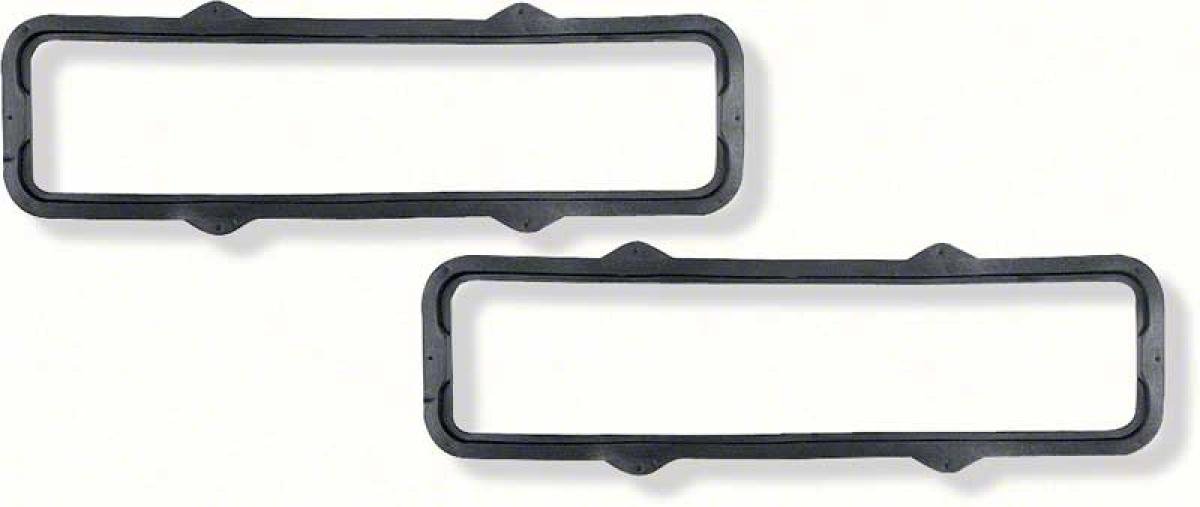 1967-68 Pontiac Firebird, Molded Rubber Tail Light Lens Gaskets, RH & LH, Pair