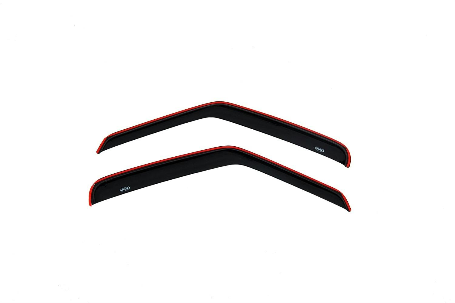 AVS 192077 Ventvisor Deflector; Smoke; In-Channel; 2 pc.