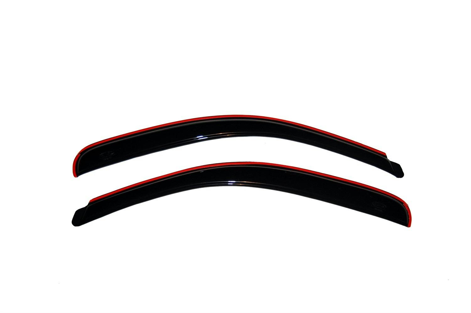 AVS 192081 Ventvisor Deflector; Smoke; In-Channel; 2 pc.