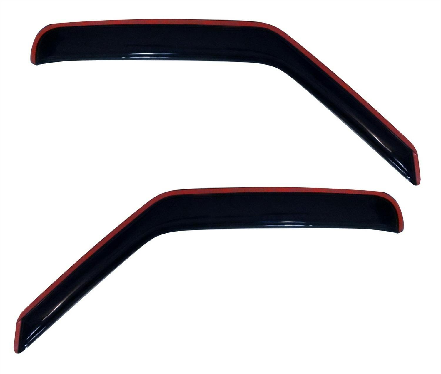 AVS 192141 Ventvisor Deflector; Smoke; In-Channel; 2 pc.