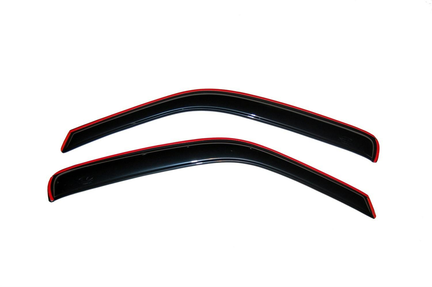 AVS 192455 Ventvisor Deflector; Smoke; In-Channel; 2 pc.