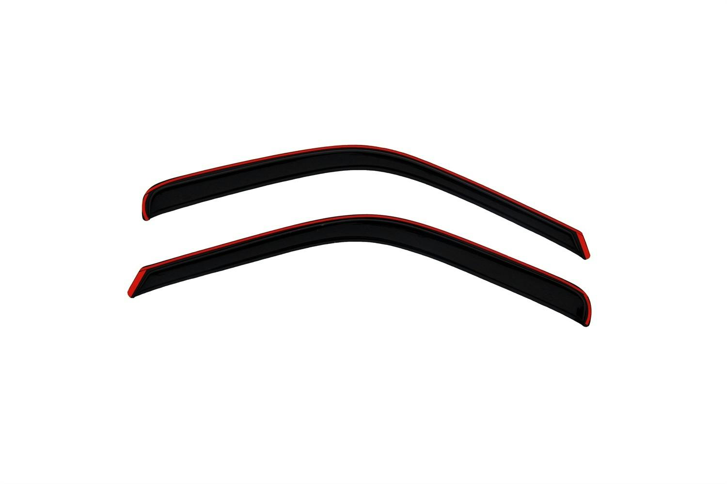 AVS 192503 Ventvisor Deflector; Smoke; In-Channel; 2 pc.