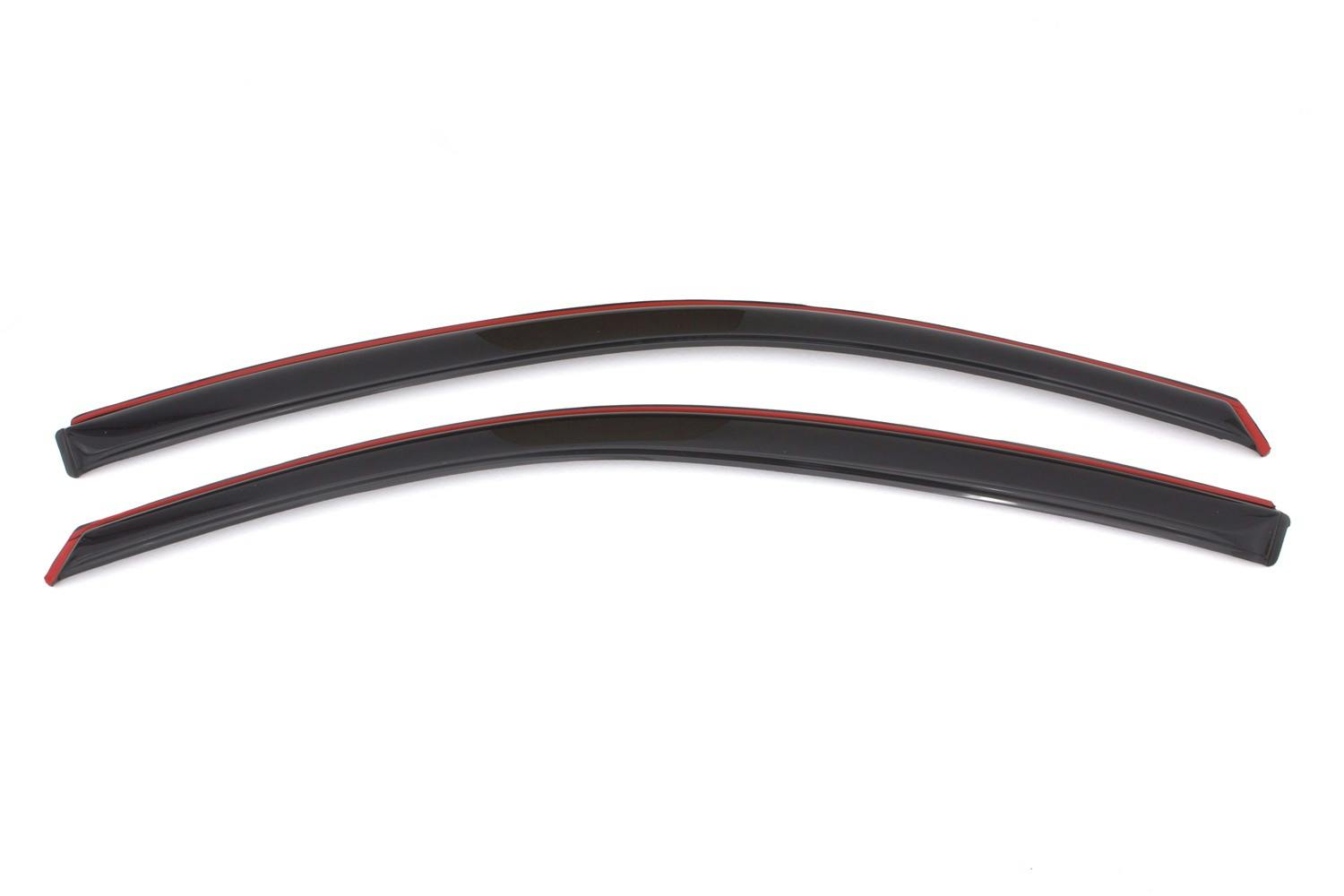 AVS 192532 Ventvisor Deflector; Smoke; In-Channel; 2 pc.