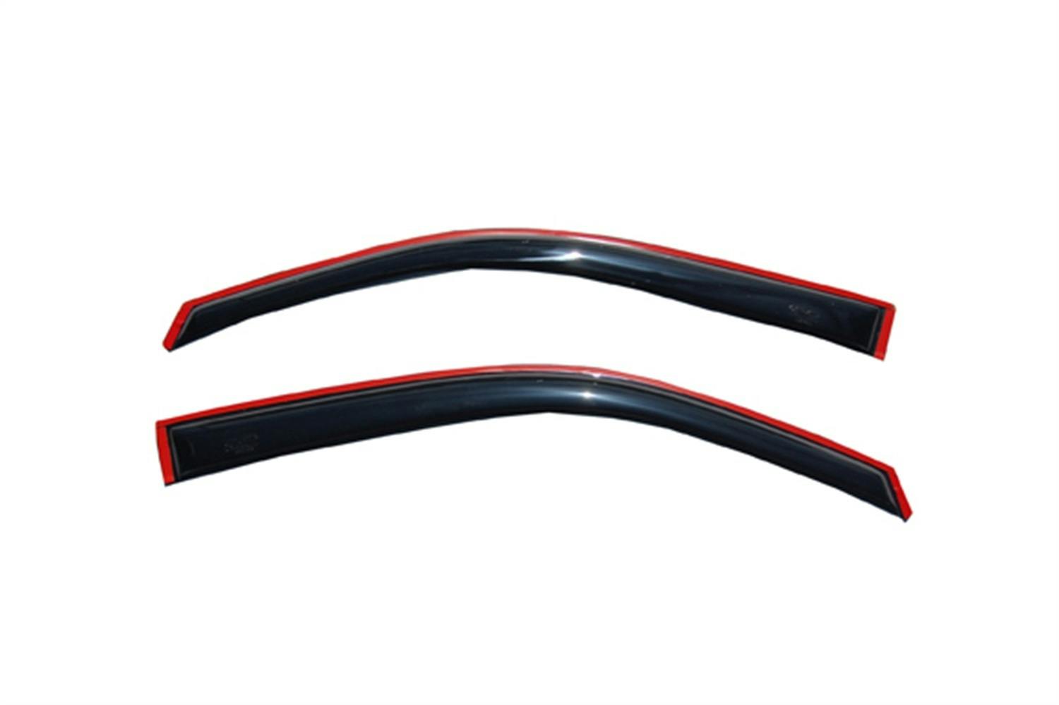 AVS 192741 Ventvisor Deflector; Smoke; In-Channel; 2 pc.