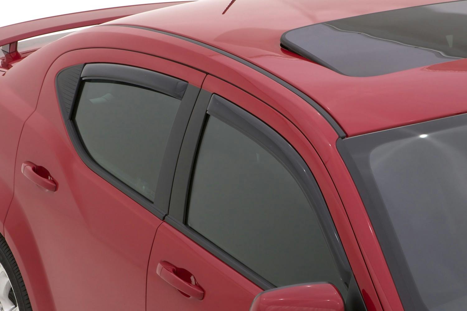 AVS 194065 Ventvisor Deflector; Smoke; In-Channel; 4 pc.