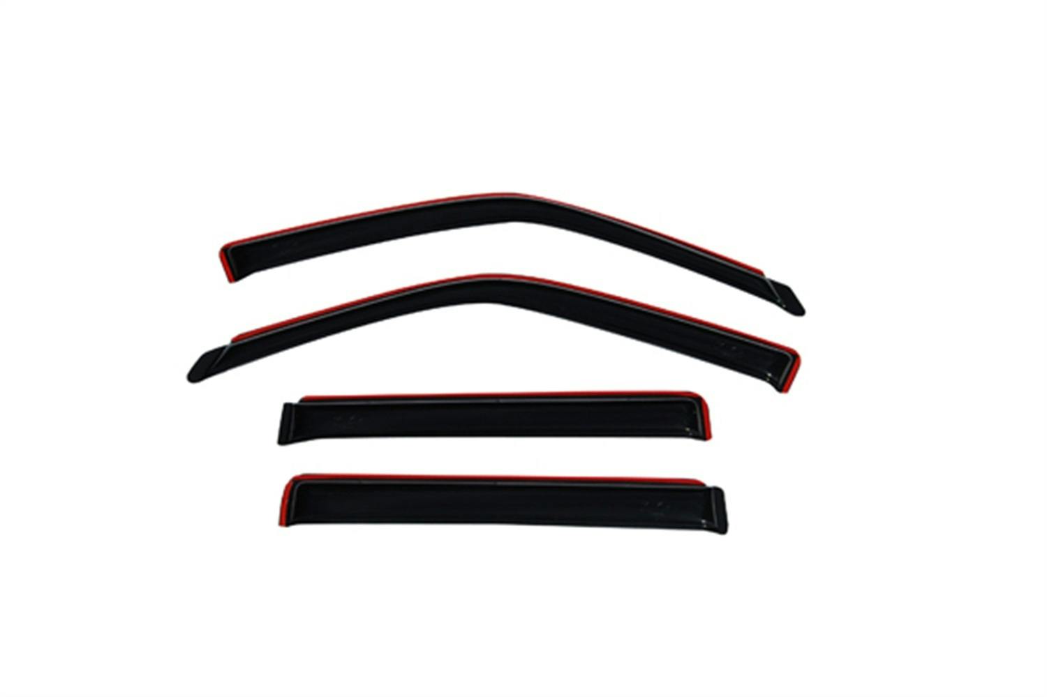 AVS 194233 Ventvisor Deflector; Smoke; In-Channel; 4 pc.