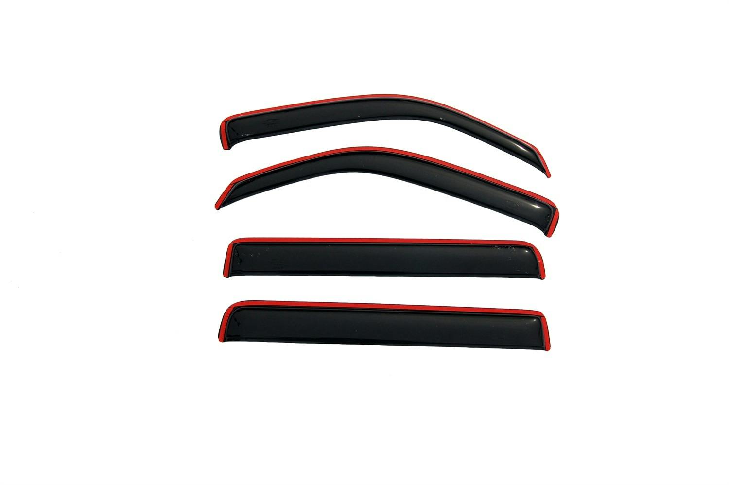 AVS 194307 Ventvisor Deflector; Smoke; In-Channel; 4 pc.