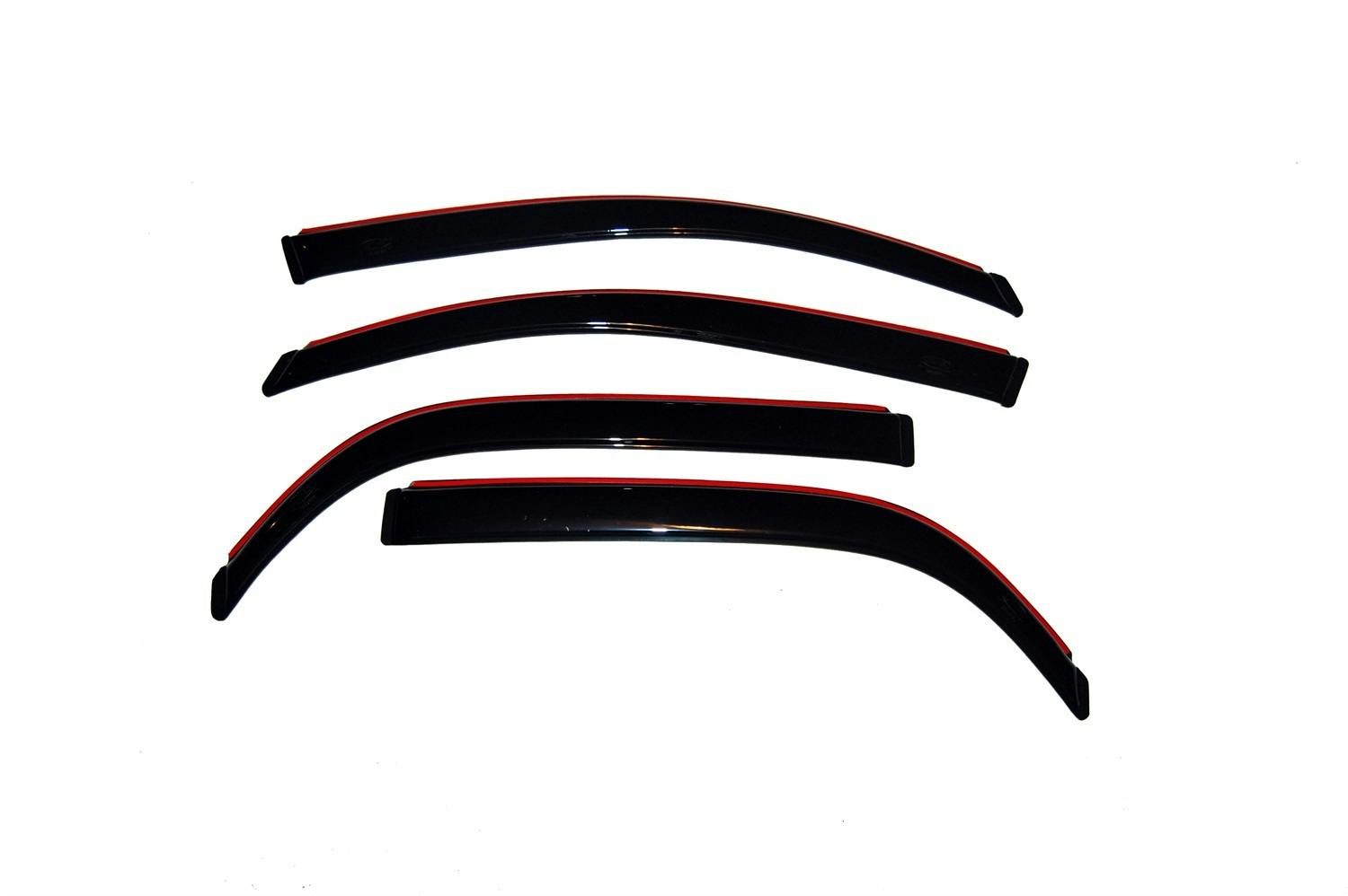 AVS 194319 Ventvisor Deflector; Smoke; In-Channel; 4 pc.