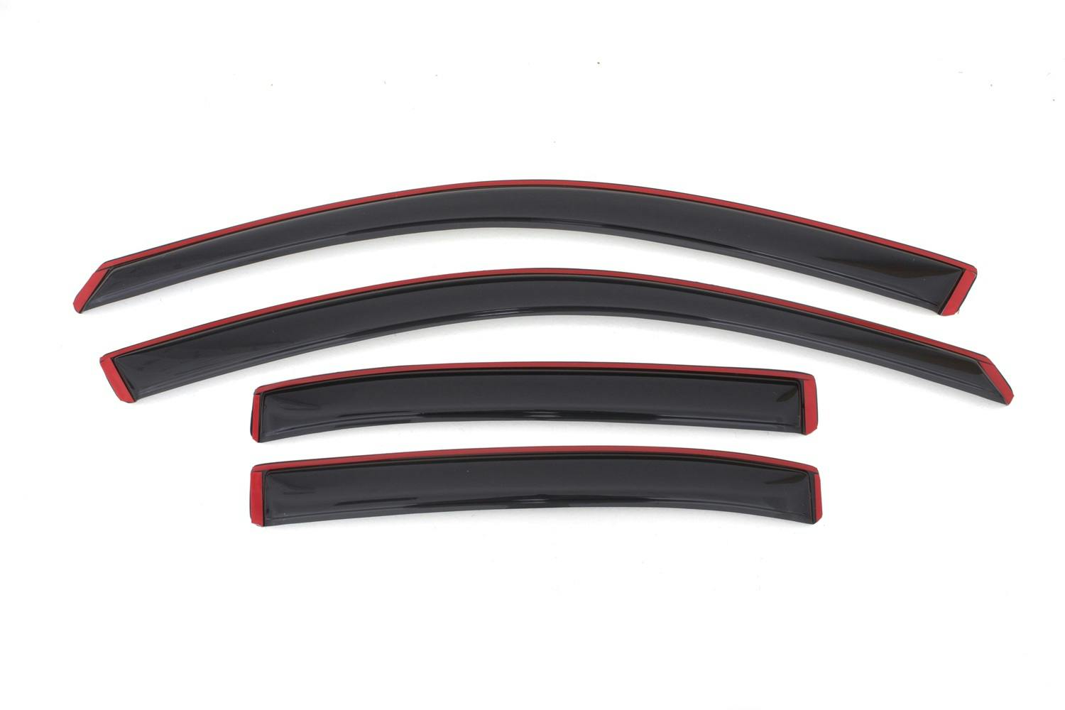 AVS 194362 Ventvisor Deflector; Smoke; In-Channel; 4 pc.
