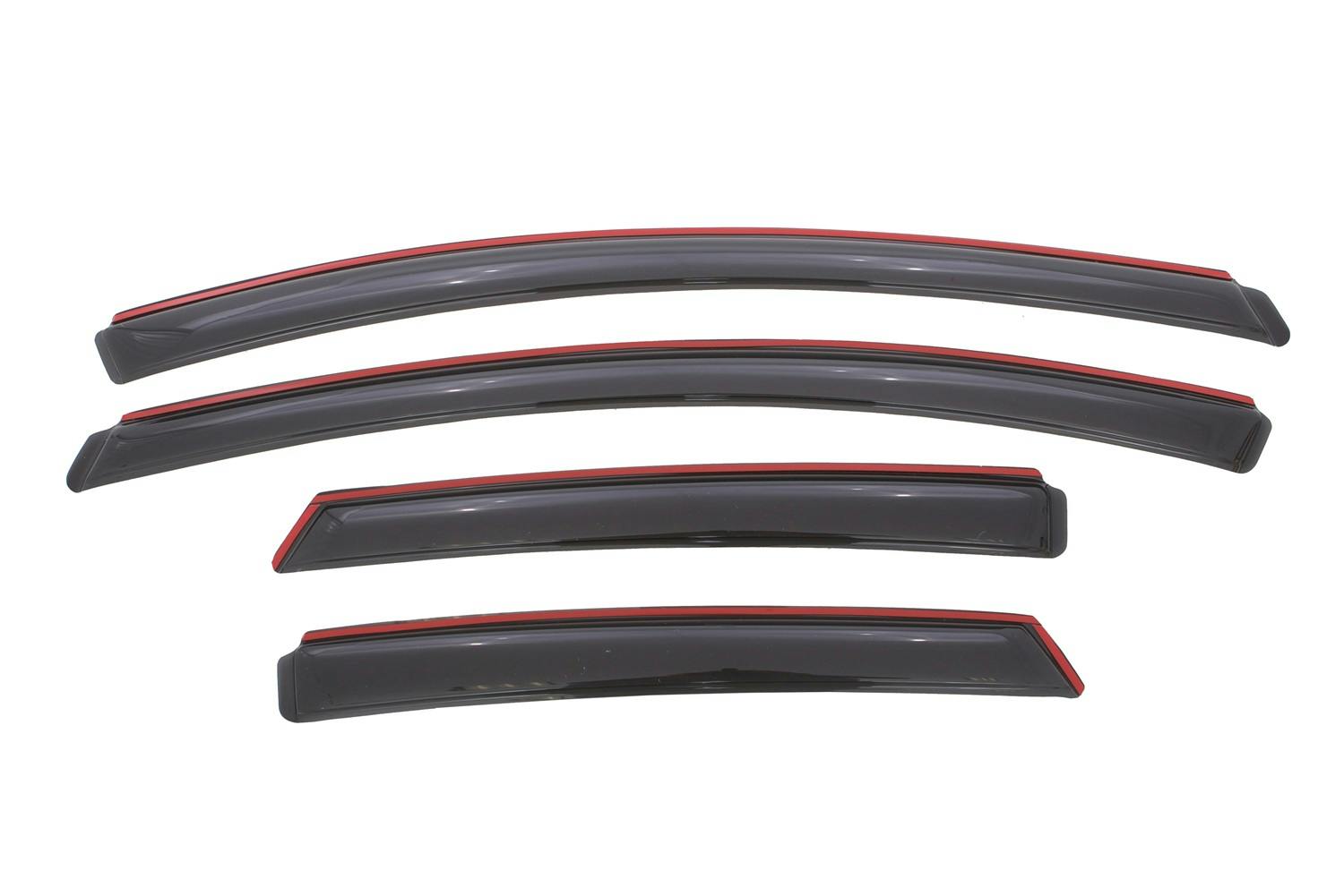 AVS 194373 Ventvisor Deflector; Smoke; In-Channel; 4 pc.