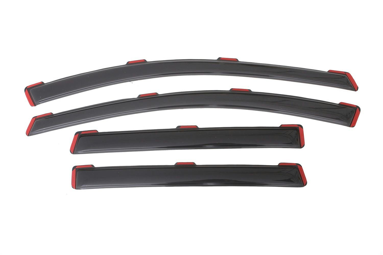 AVS 194383 Ventvisor Deflector; Smoke; In-Channel; 4 pc.