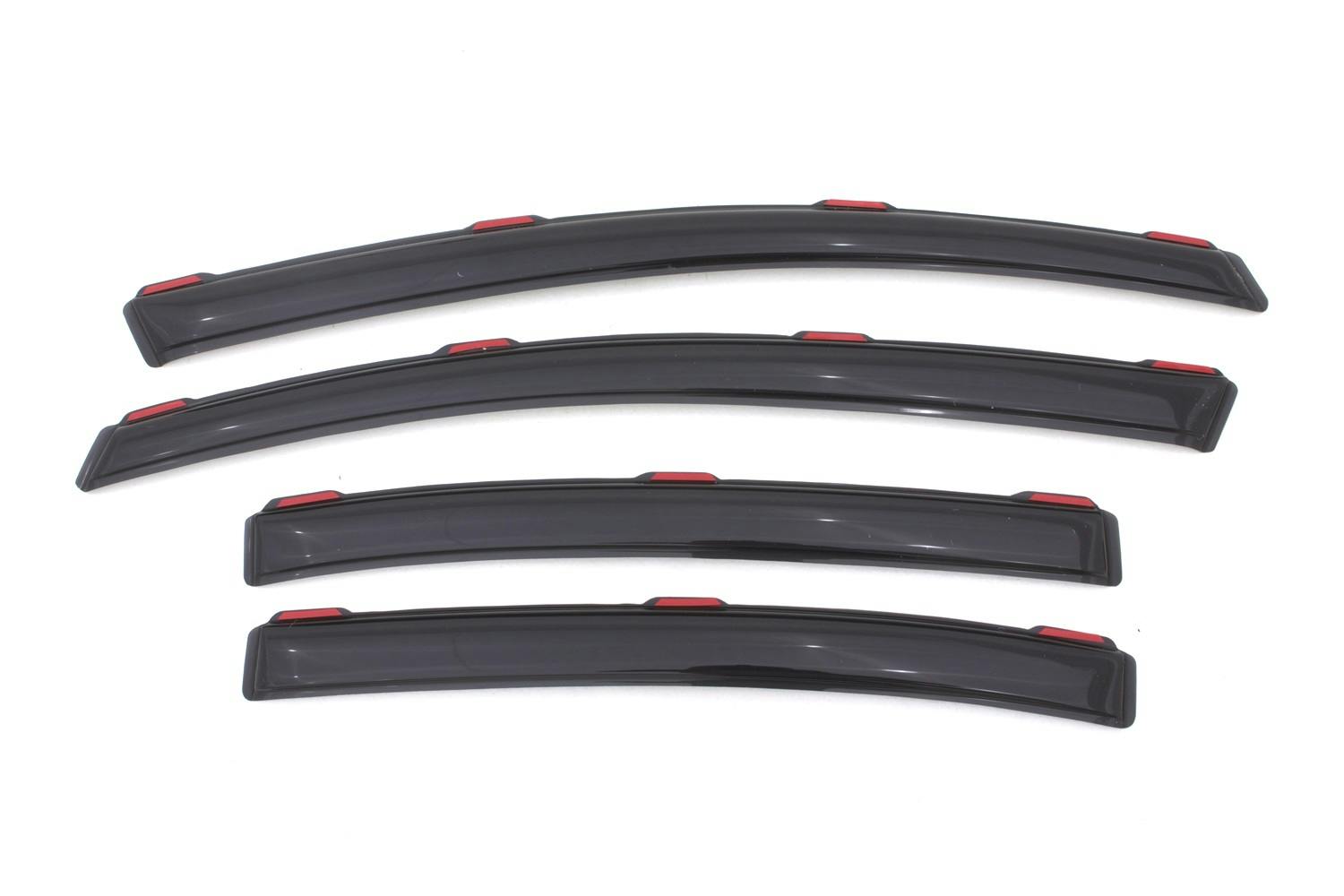 AVS 194462 Ventvisor Deflector; Smoke; In-Channel; 4 pc.