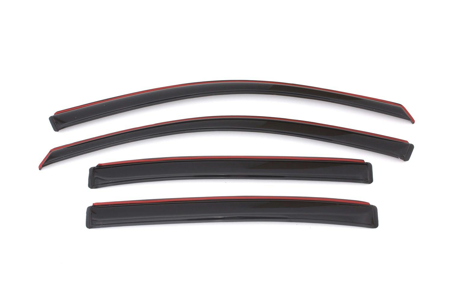 AVS 194535 Ventvisor Deflector; Smoke; In-Channel; 4 pc.