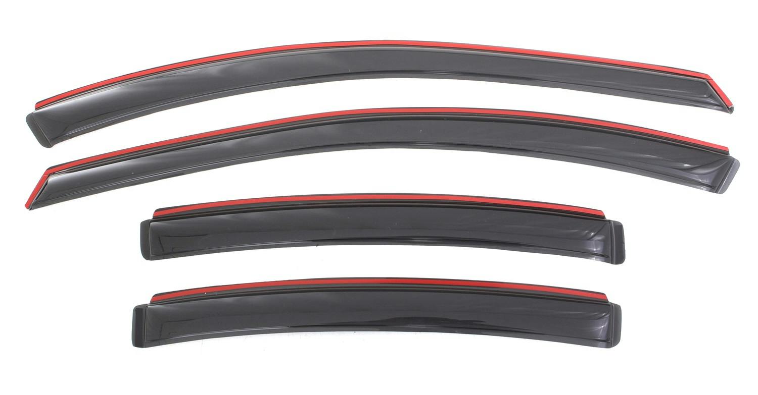 AVS 194611 Ventvisor Deflector; Smoke; In-Channel; 4 pc.