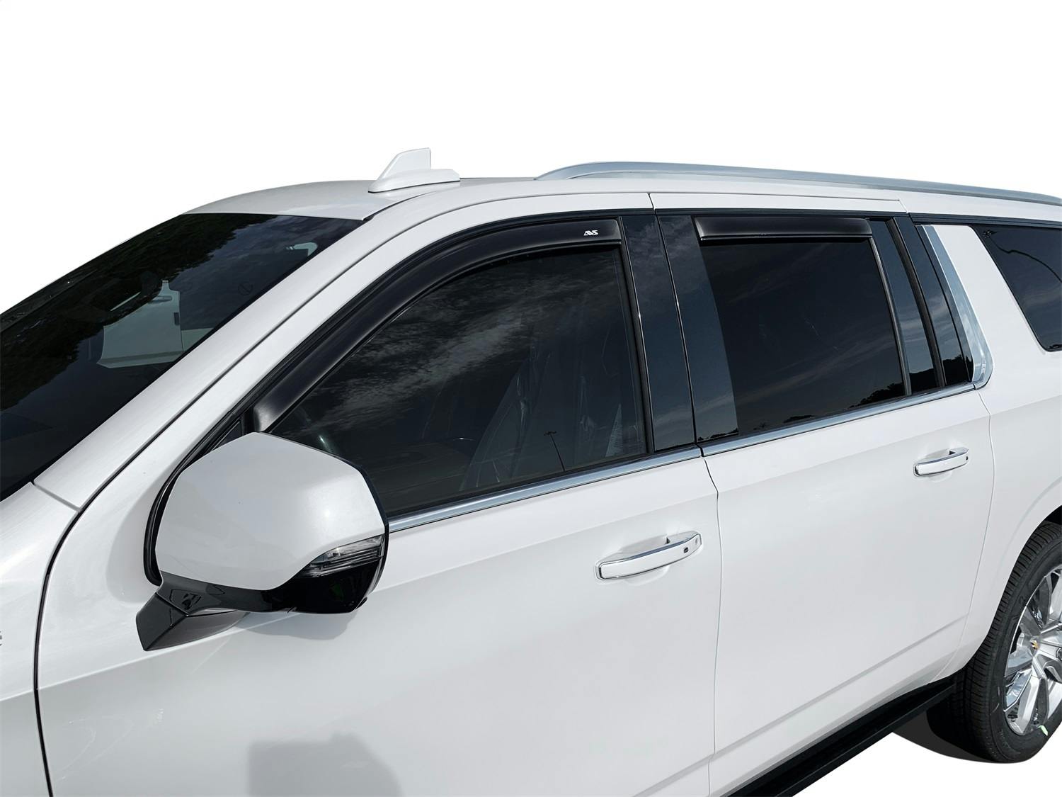 AVS 194706 Ventvisor Deflector; Smoke; In-Channel; 4 pc.