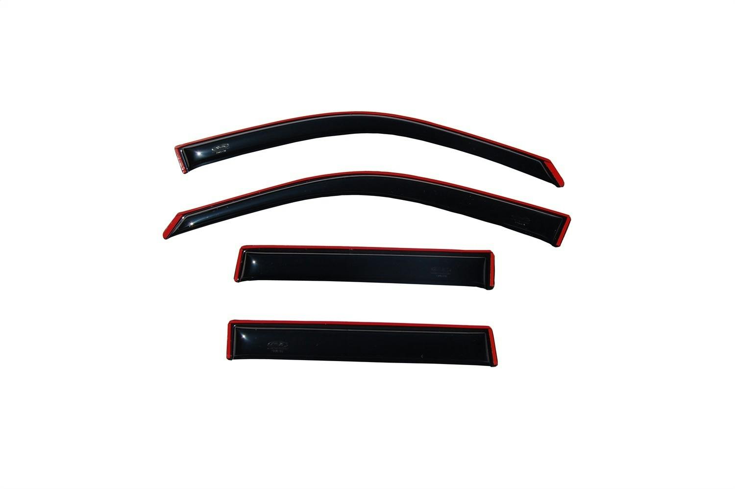 AVS 194218 Ventvisor Deflector; Smoke; In-Channel; 4 pc.