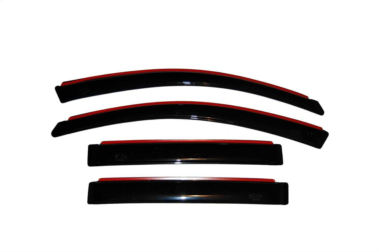 AVS 194837 Ventvisor Deflector; Smoke; In-Channel; 4 pc.