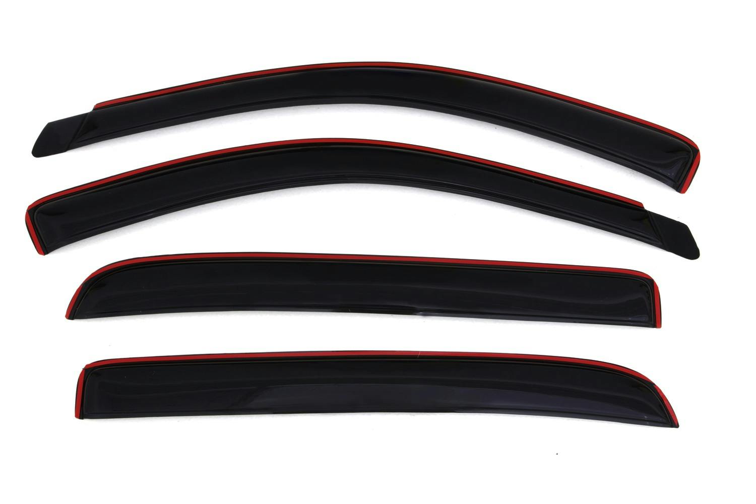 AVS 194845 Ventvisor Deflector; Smoke; In-Channel; 4 pc.