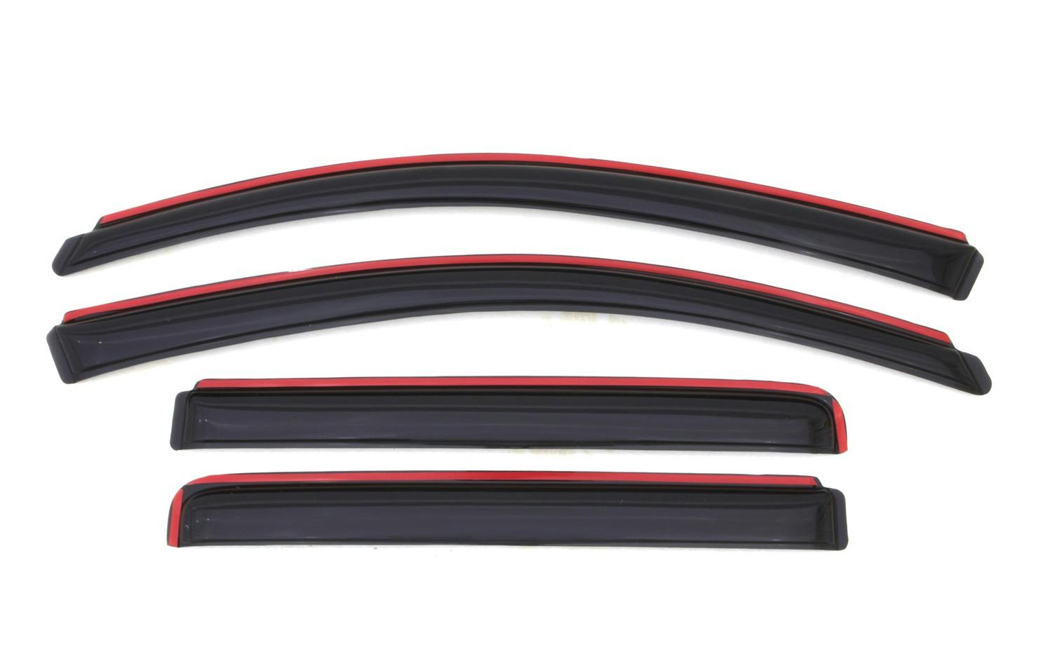 AVS 194858 Ventvisor Deflector; Smoke; In-Channel; 4 pc.
