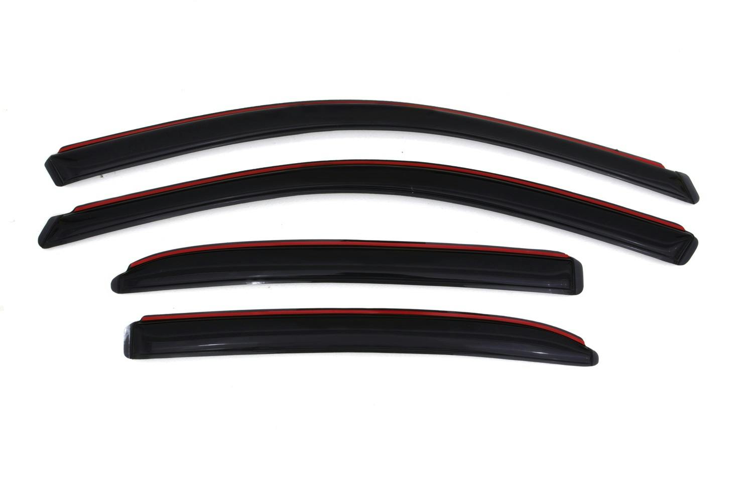 AVS 194943 Ventvisor Deflector; Smoke; In-Channel; 4 pc.