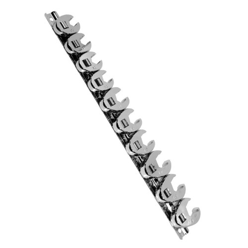 K Tool International CROWFOOT FLARE NUT SET METRIC 10 PC 3/8IN. DRIVE