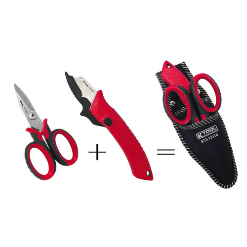 K Tool International Multi-Function Scissors Set