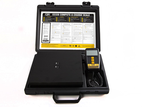 CC220 Scale Compute-a-Charge Refrigerant Scale