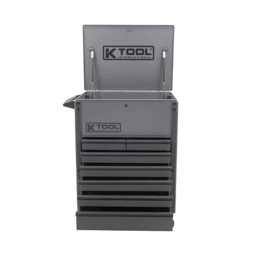 K Tool International Premium 7 Drawer 750 lb. Service Cart Grey