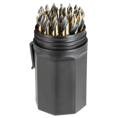 K Tool International 29PC Speedy Multi Tip Cutter Drill Bit Set