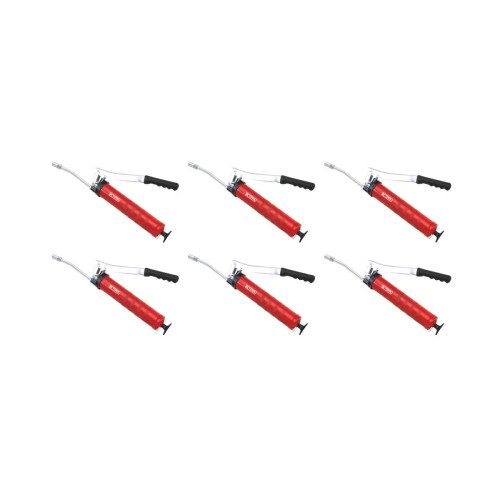 K Tool International 6 pack of HD Lever Grease Gun 14 oz
