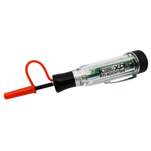 K Tool International Dual Polarity Cordless DC Circuit Tester 3-30V
