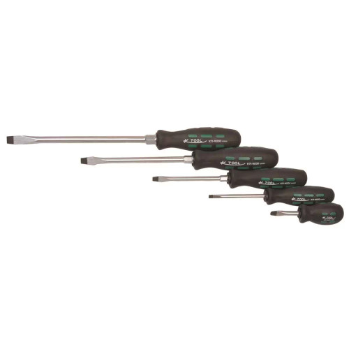 K Tool International SCREWDRIVER SET SLOTTED 5 PC SET