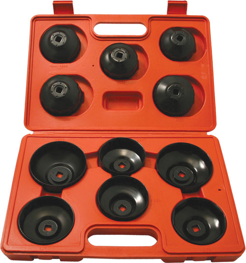 CTA-096950 11 Piece Cup Type Oil Filter Wrench Set