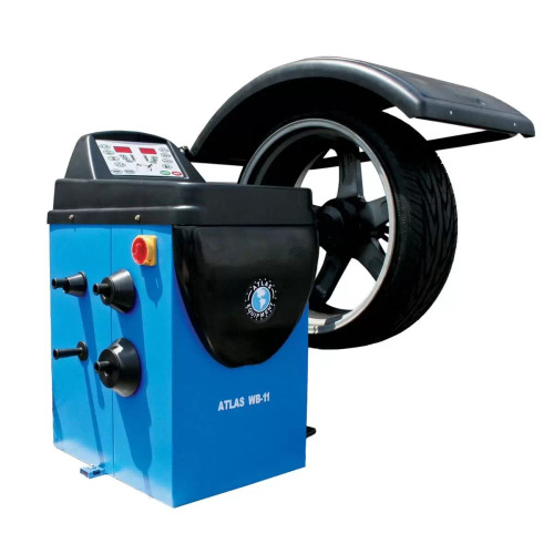 ATLAS COMPUTERIZED WHEEL BALANCER W/ HOOD ATEATWB11-FPD