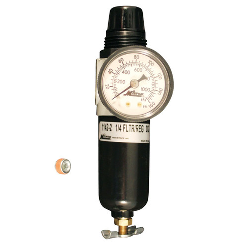 Milton™ 1/8" NPT Metal Mini Piggyback FR Duo