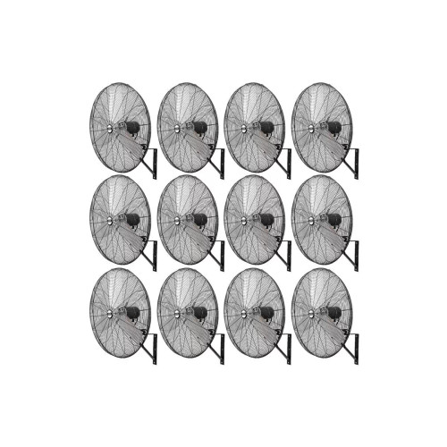 K Tool International 30" Wall Mount Industrial Fan Pallet of 12